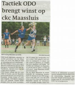 Tactiek ODO brengt winst op ckc Maassluis