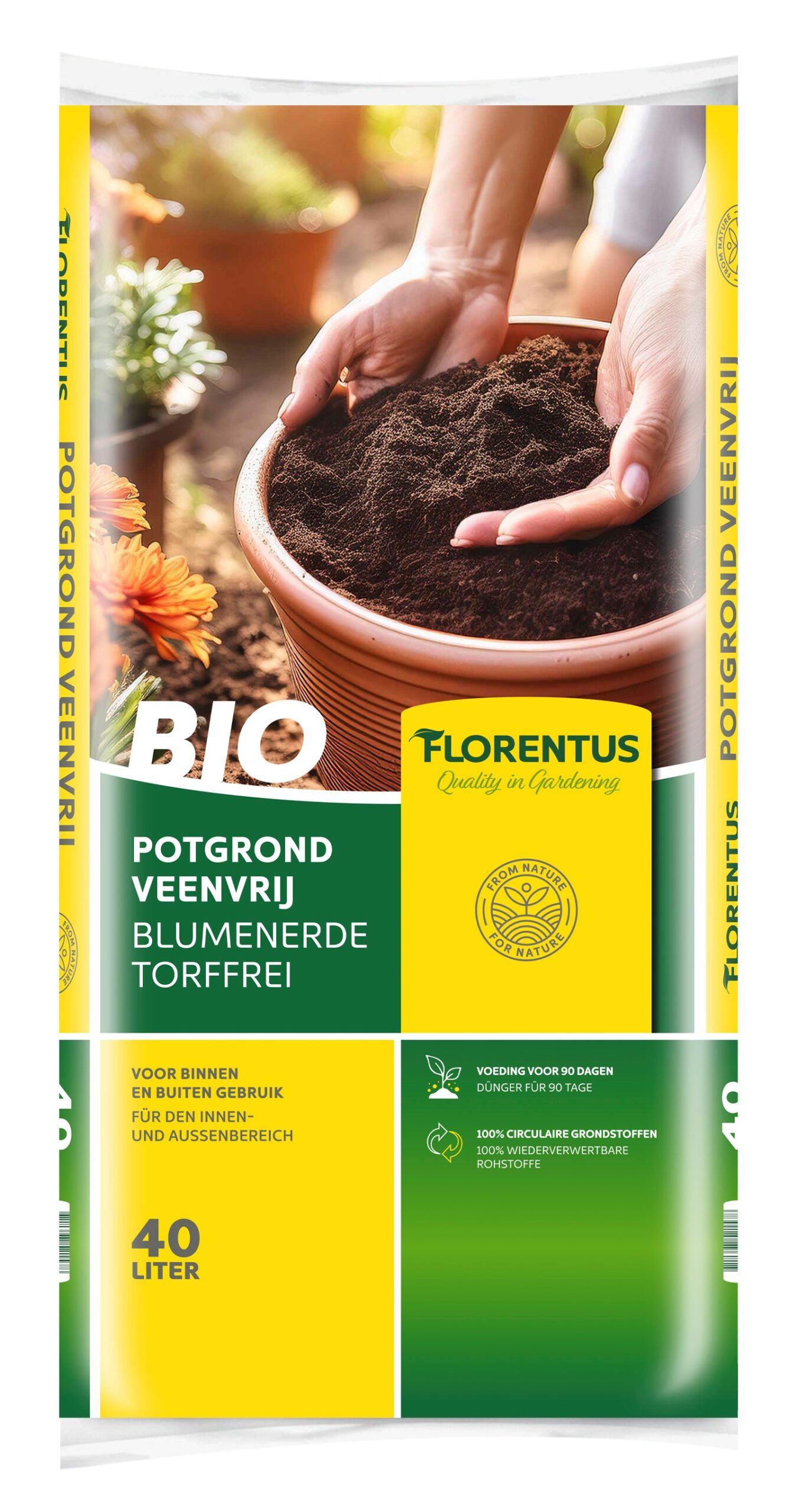 Florentus BIO Potgrond Veenvrij 40L