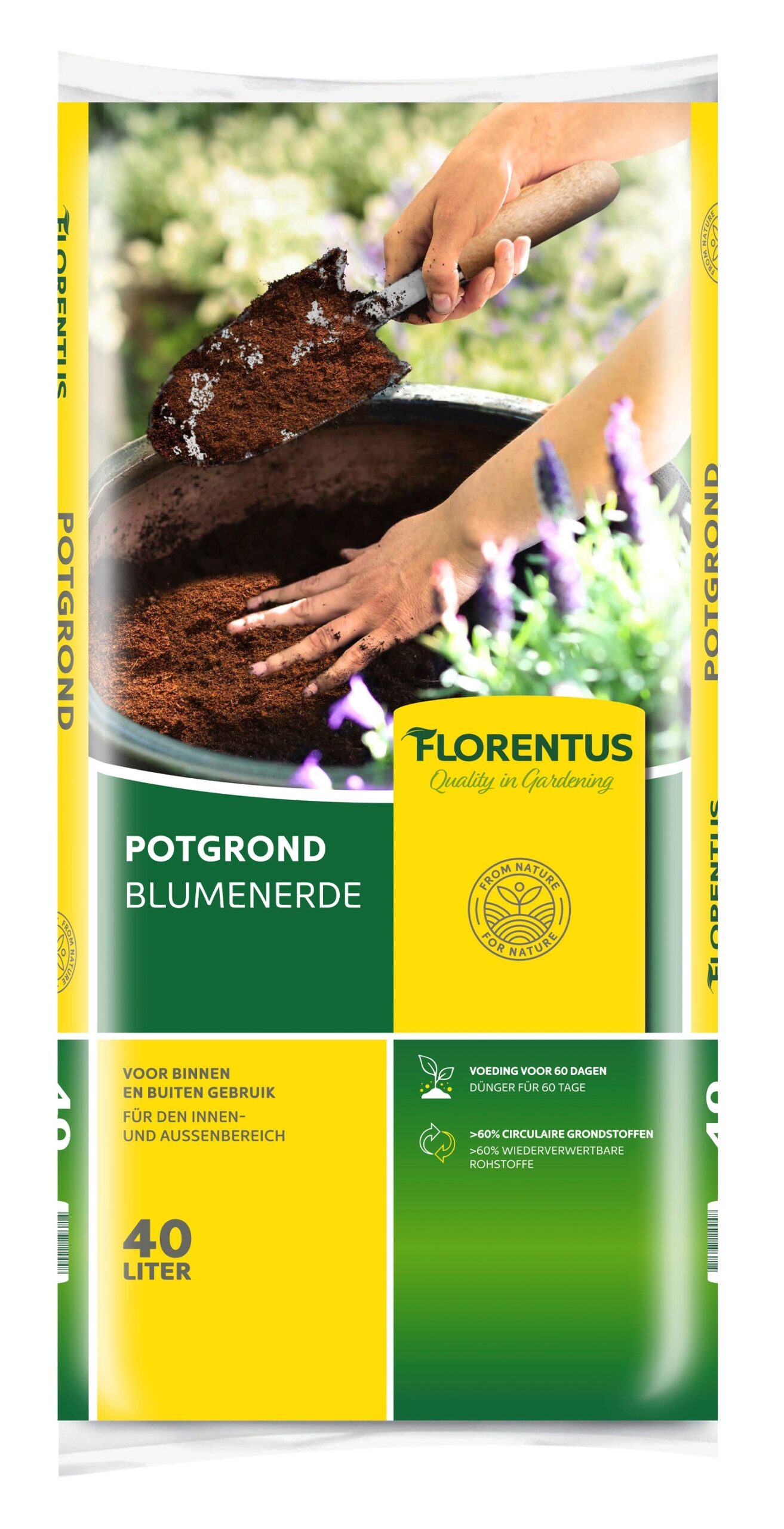 AANBIEDING: 3 x 40L Florentus Potgrond Universeel